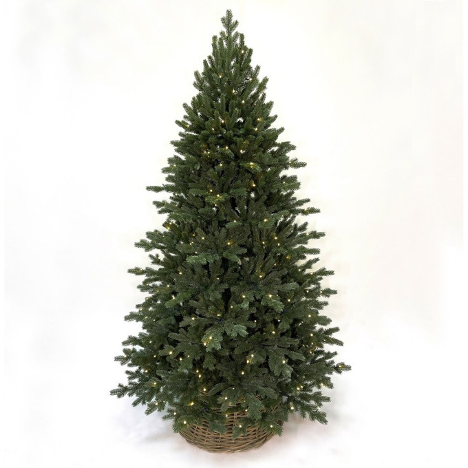 Ель TRIUMPH TREE, Шервуд премиум, 100% литая, 260 см, 440 ламп, зеленая 72182